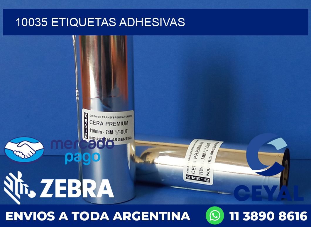 10035 ETIQUETAS ADHESIVAS