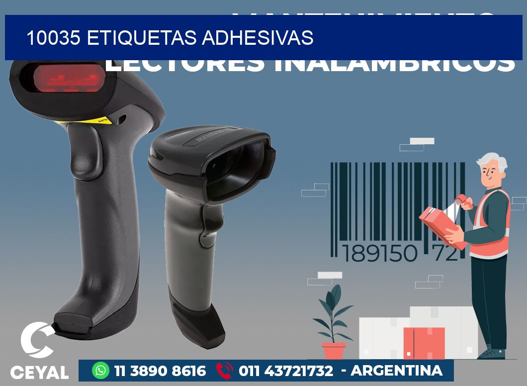 10035 ETIQUETAS ADHESIVAS