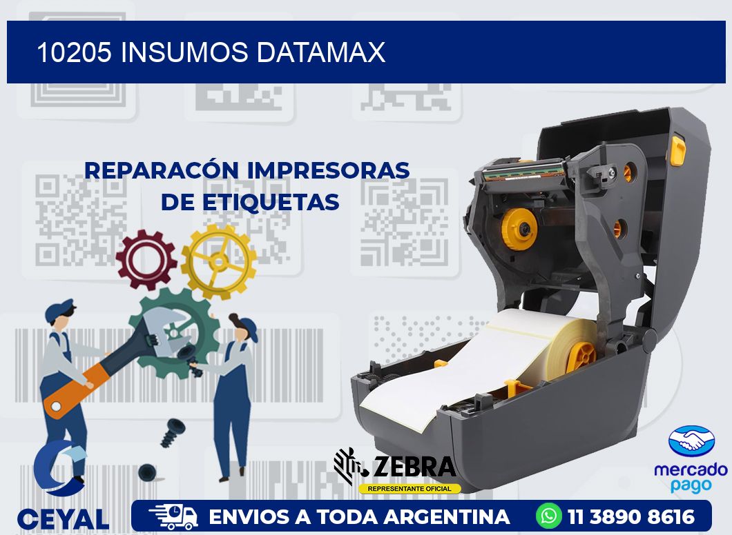 10205 INSUMOS DATAMAX