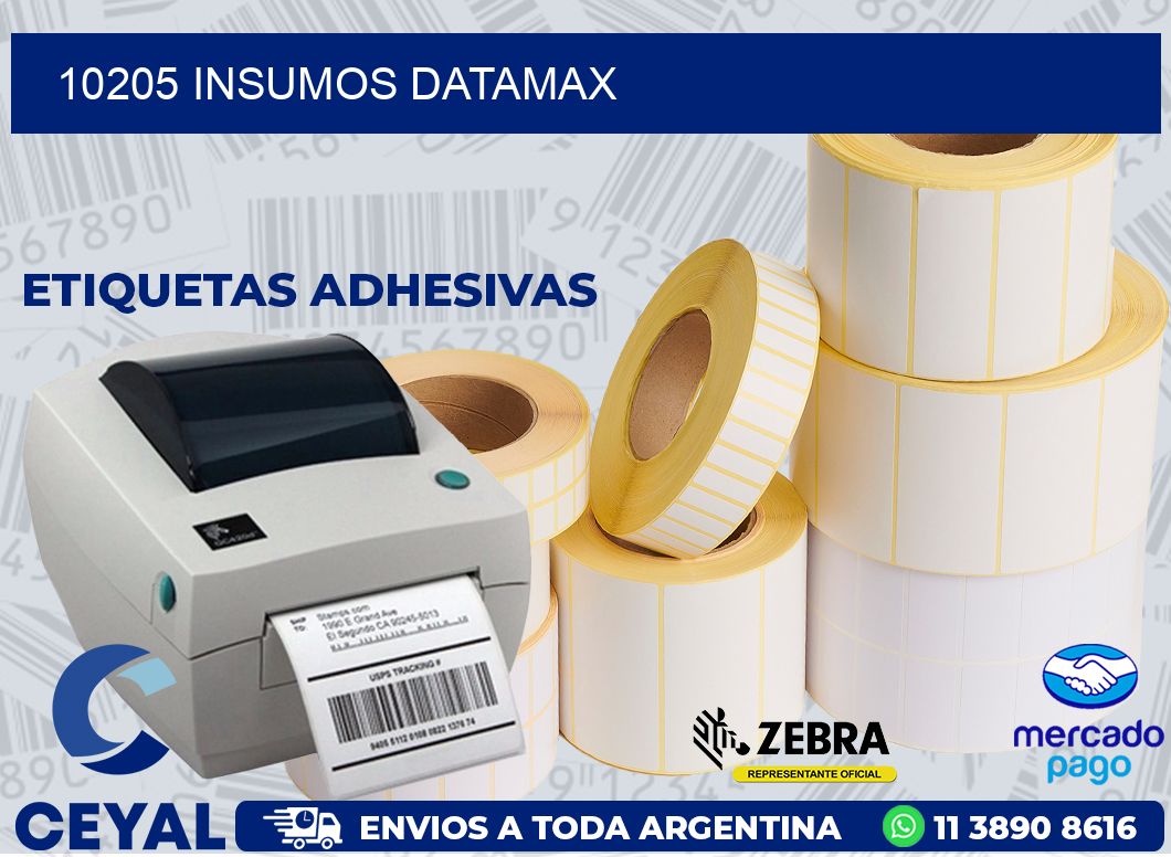 10205 INSUMOS DATAMAX