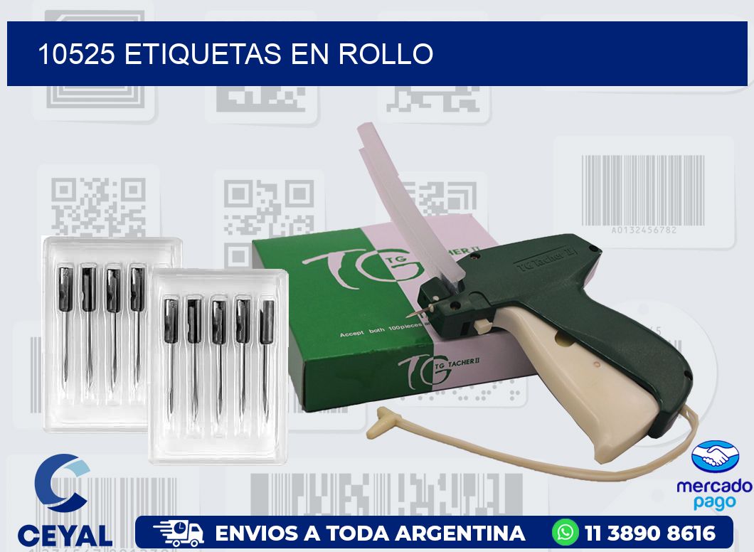 10525 ETIQUETAS EN ROLLO