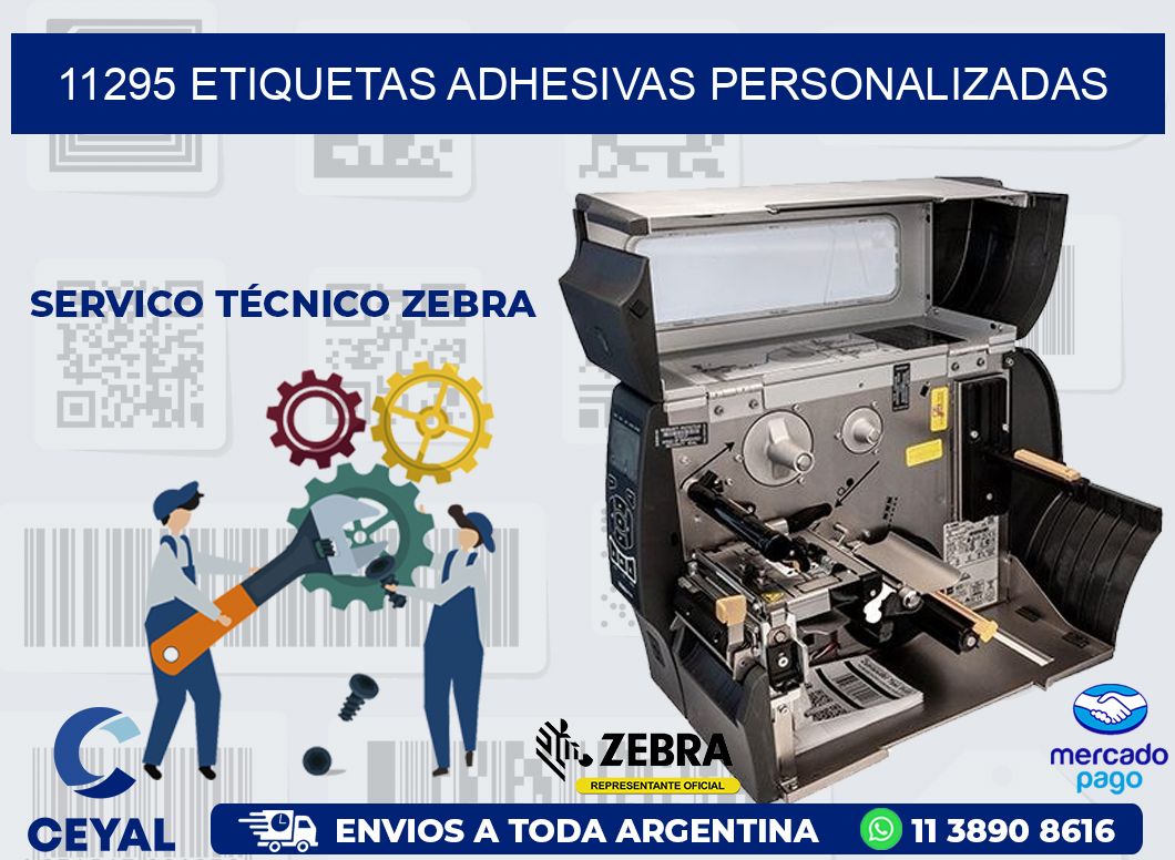 11295 ETIQUETAS ADHESIVAS PERSONALIZADAS