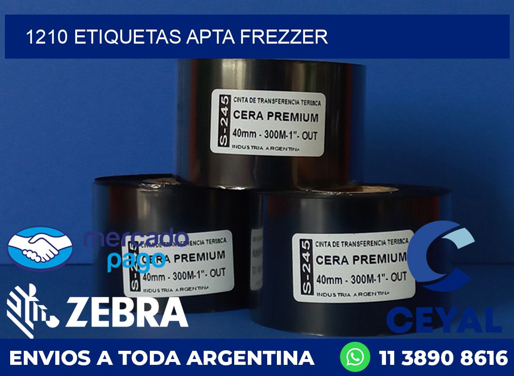 1210 ETIQUETAS APTA FREZZER
