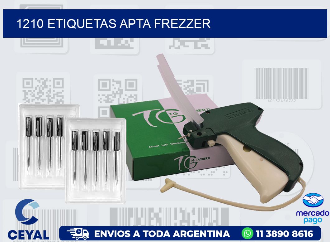 1210 ETIQUETAS APTA FREZZER