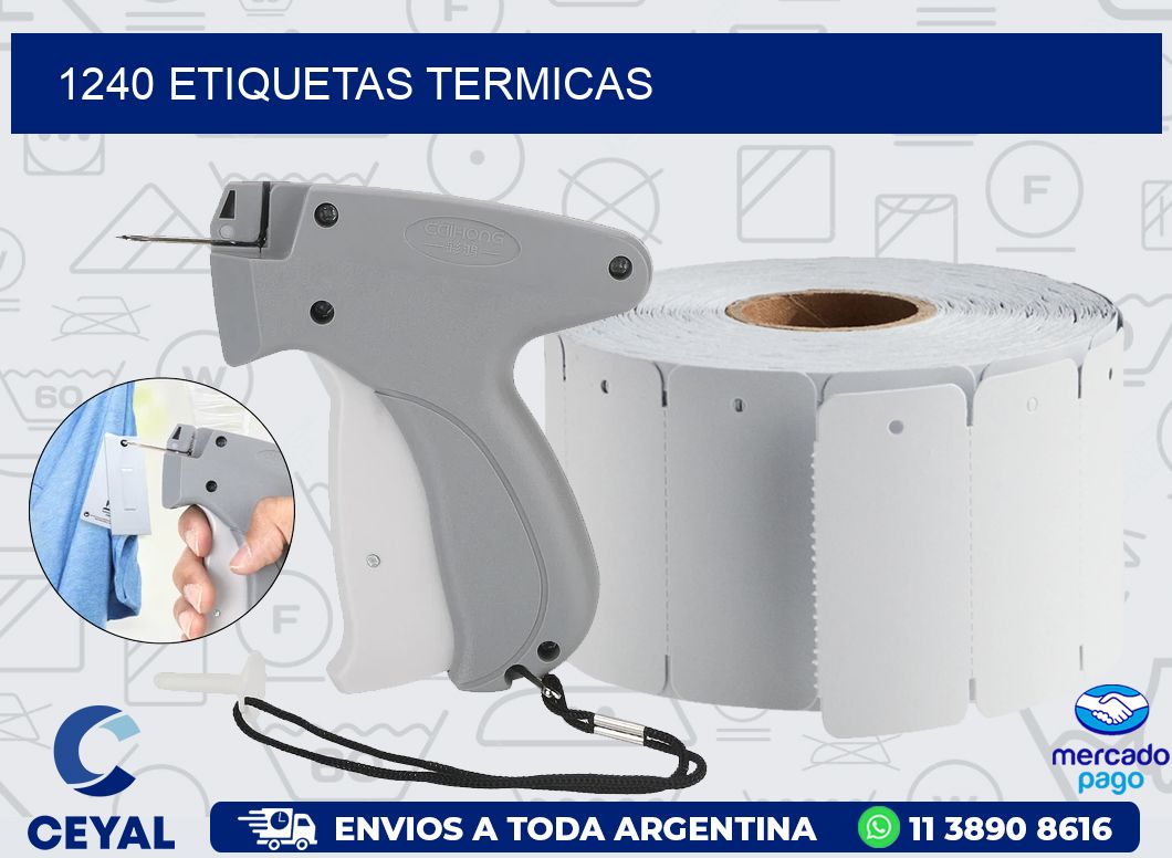 1240 ETIQUETAS TERMICAS