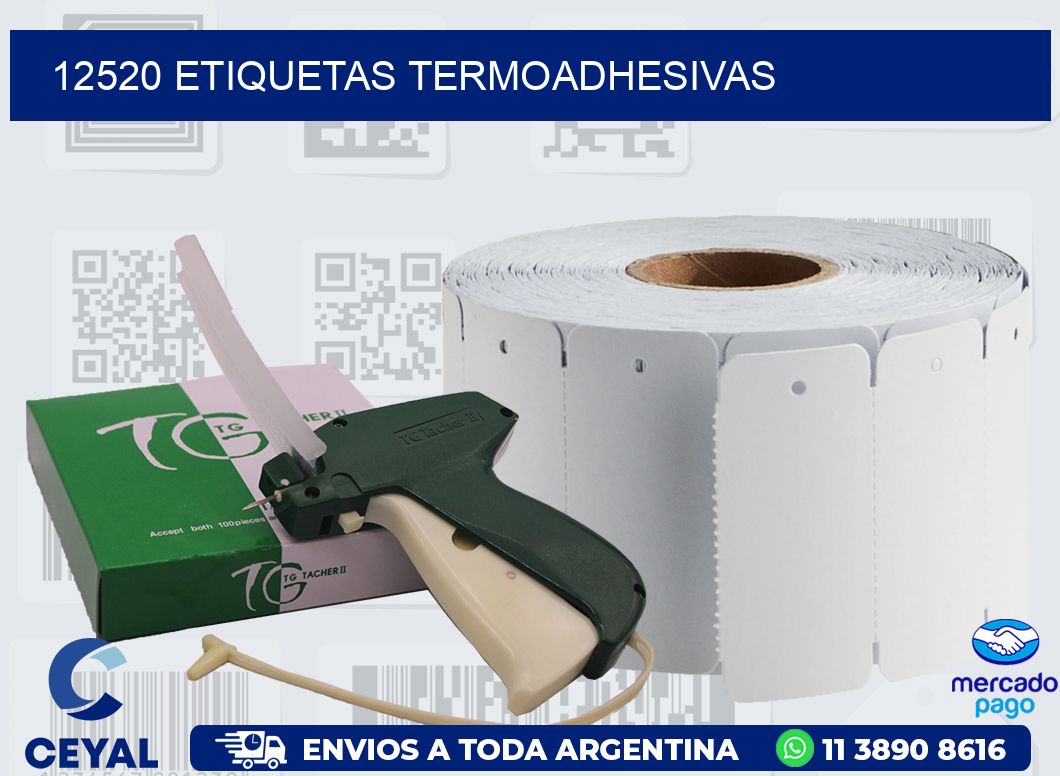 12520 ETIQUETAS TERMOADHESIVAS