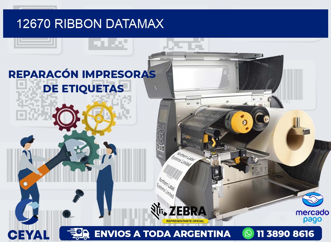 12670 RIBBON DATAMAX