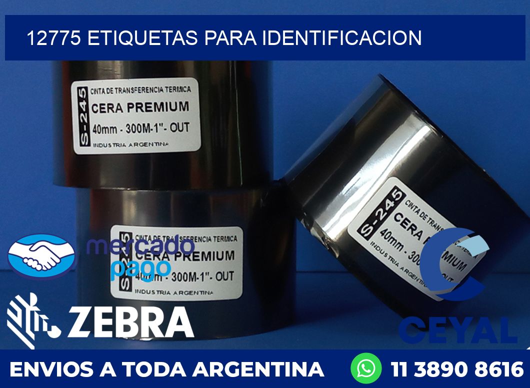 12775 ETIQUETAS PARA IDENTIFICACION