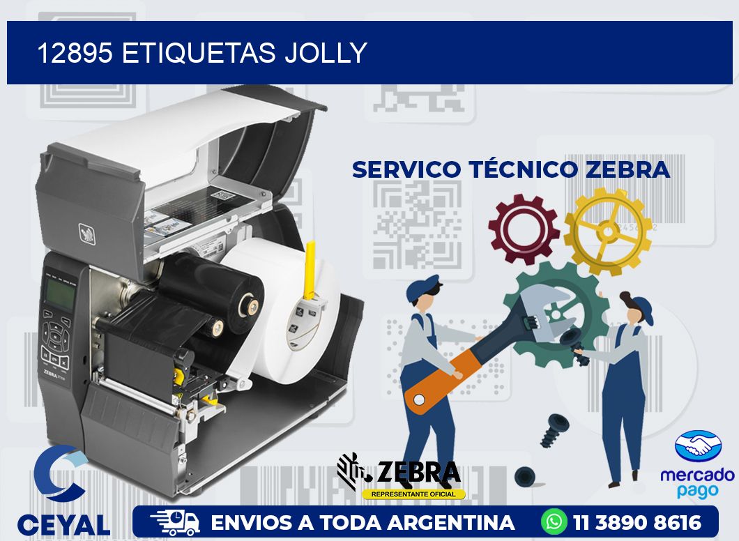 12895 ETIQUETAS JOLLY