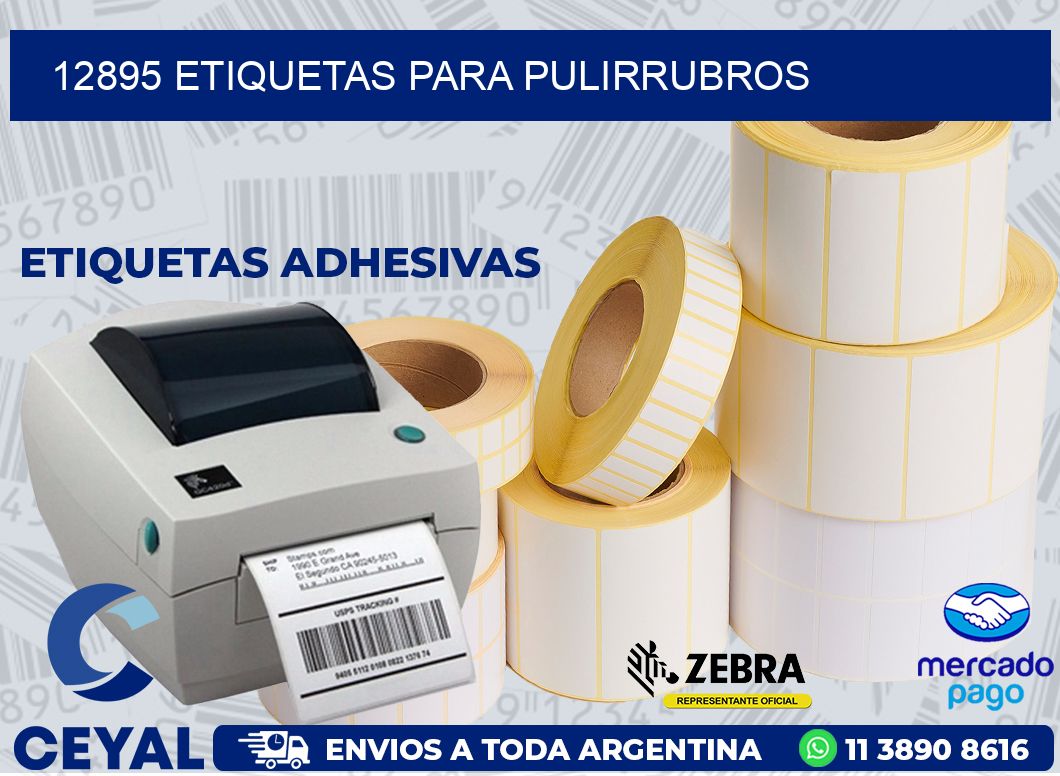 12895 ETIQUETAS PARA PULIRRUBROS