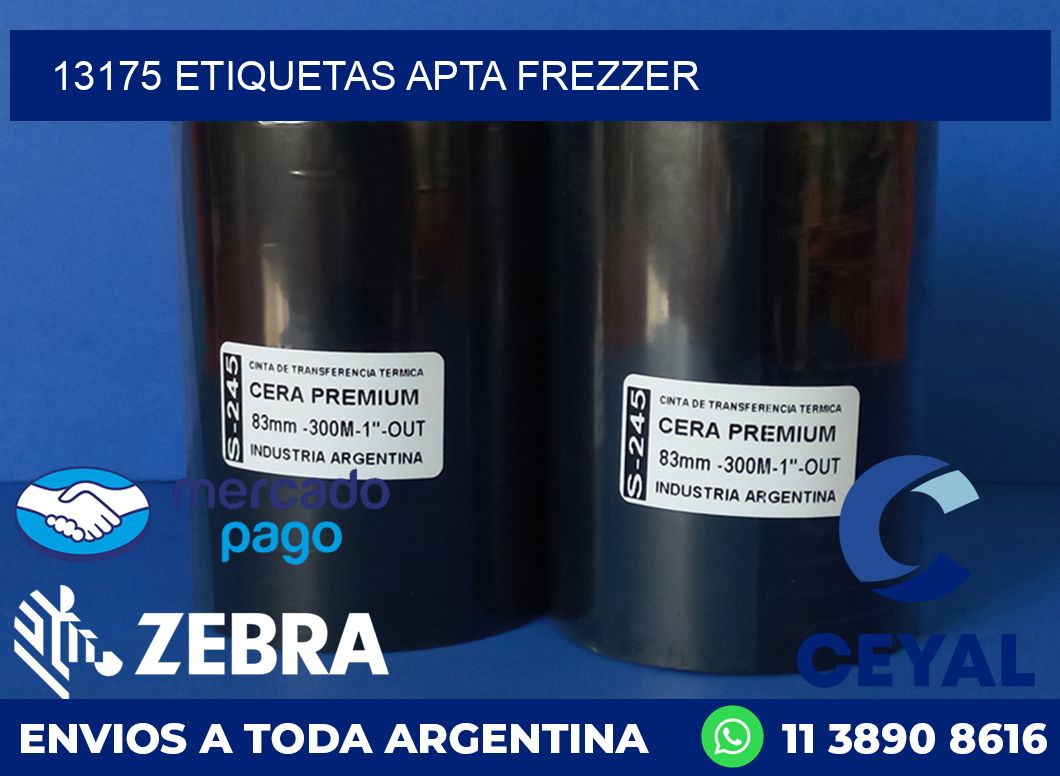 13175 ETIQUETAS APTA FREZZER