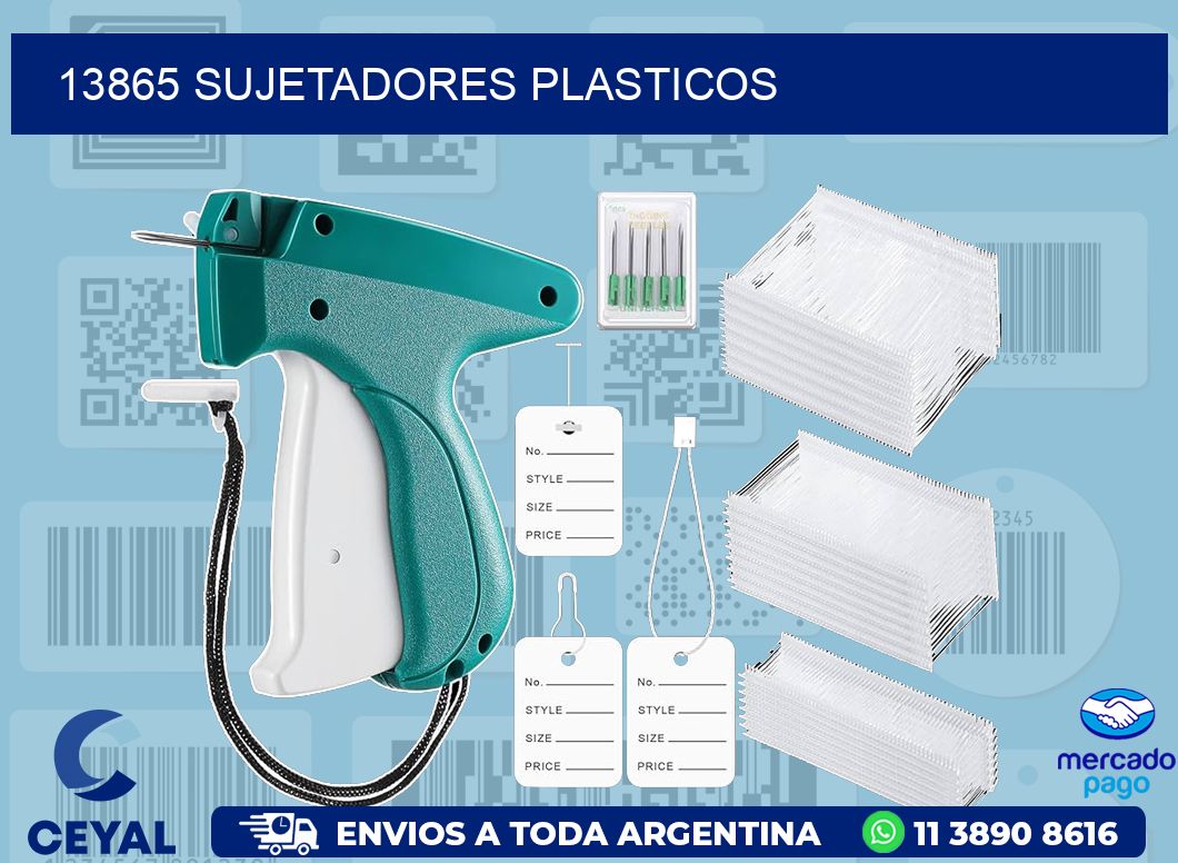 13865 SUJETADORES PLASTICOS