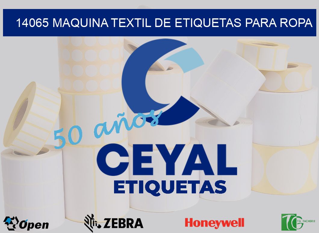 14065 MAQUINA TEXTIL DE ETIQUETAS PARA ROPA