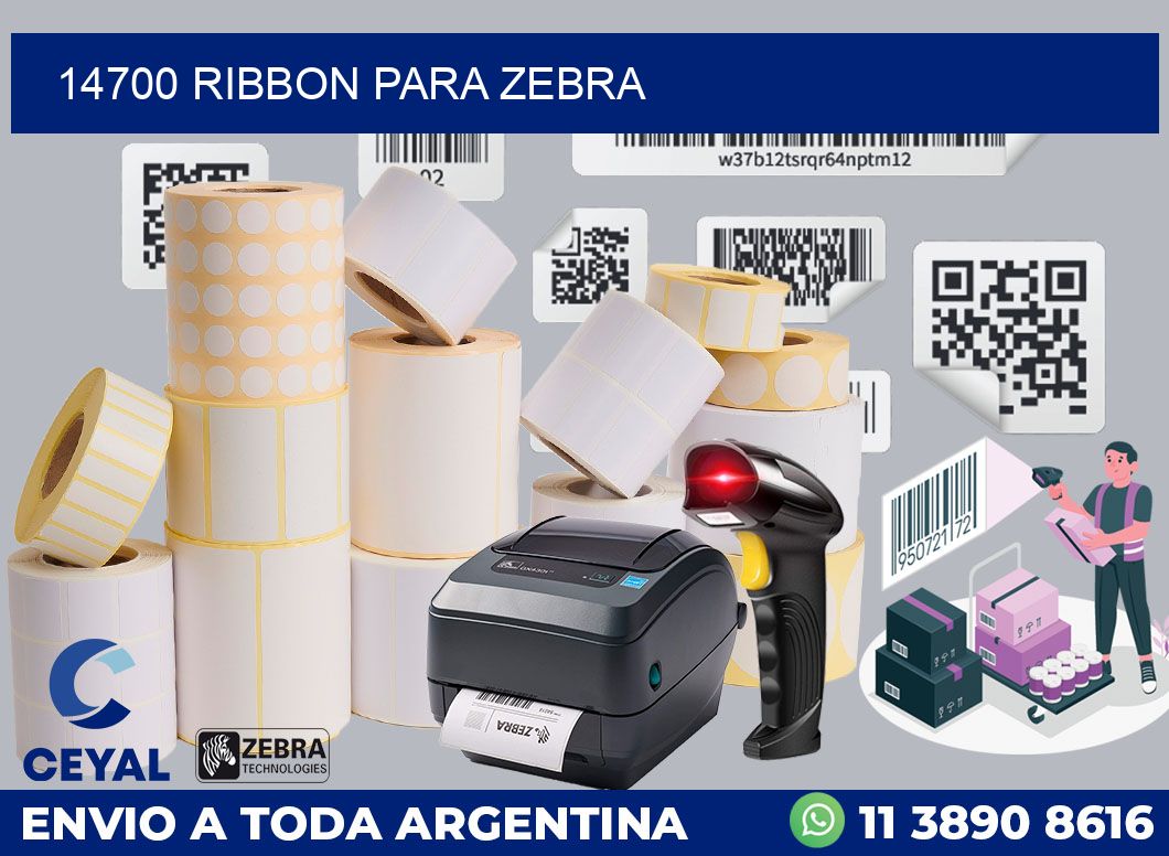 14700 RIBBON PARA ZEBRA