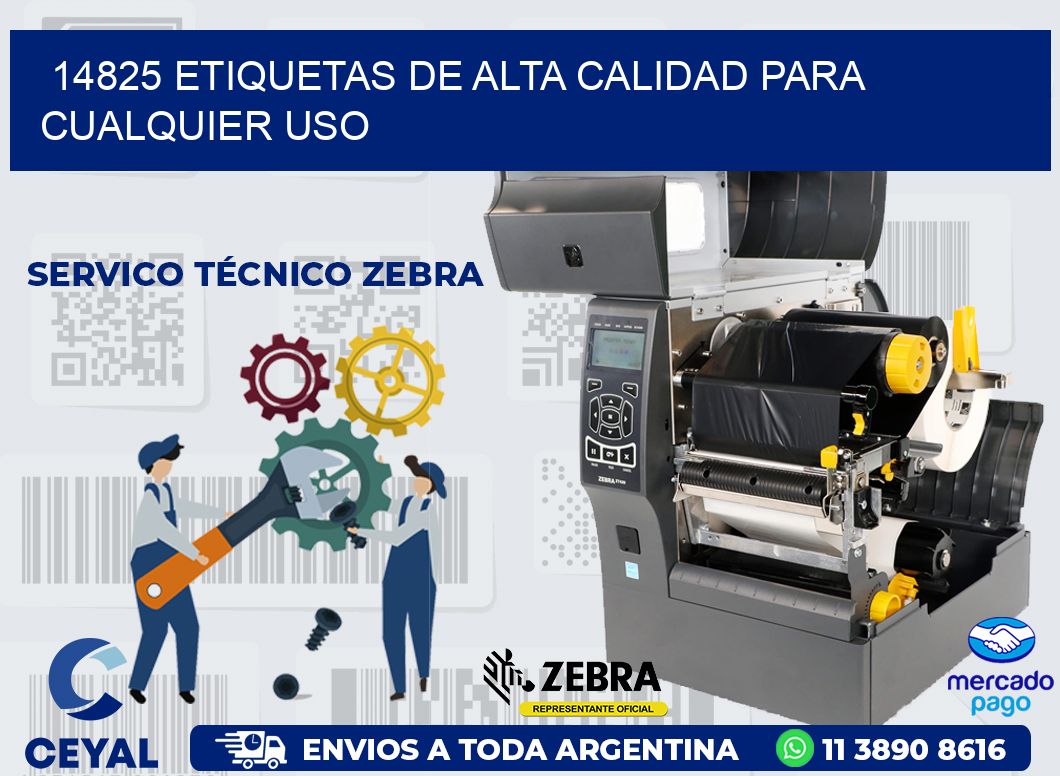 14825 ETIQUETAS DE ALTA CALIDAD PARA CUALQUIER USO