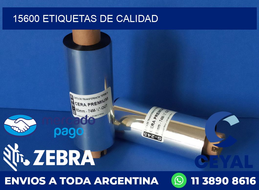 15600 ETIQUETAS DE CALIDAD