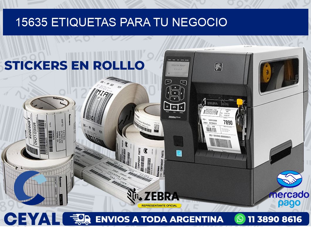 15635 ETIQUETAS PARA TU NEGOCIO