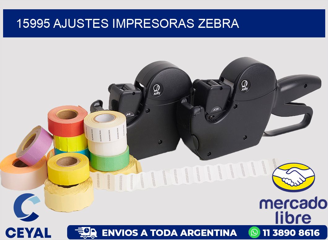 15995 AJUSTES IMPRESORAS ZEBRA
