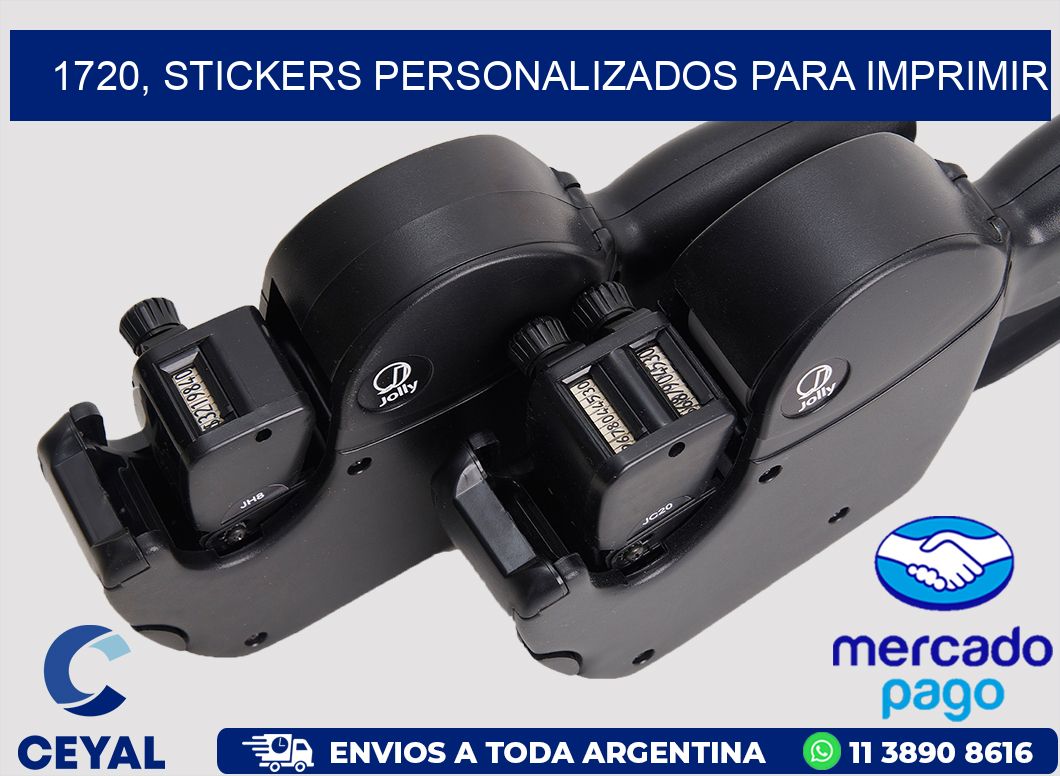 1720, stickers personalizados para imprimir