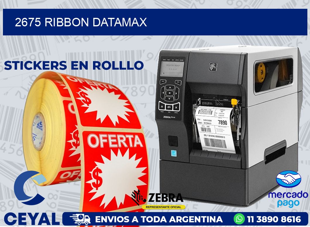 2675 RIBBON DATAMAX