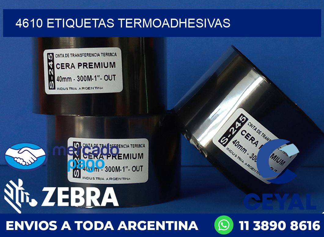 4610 ETIQUETAS TERMOADHESIVAS