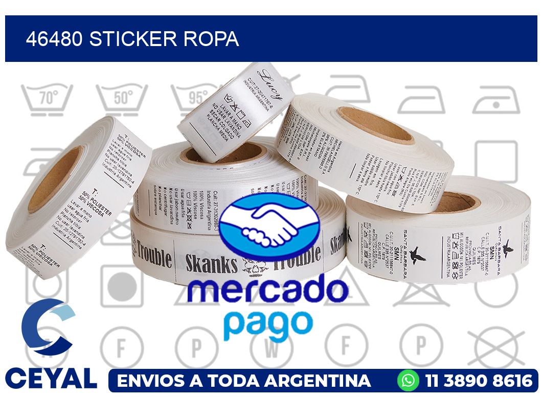 46480 STICKER ROPA