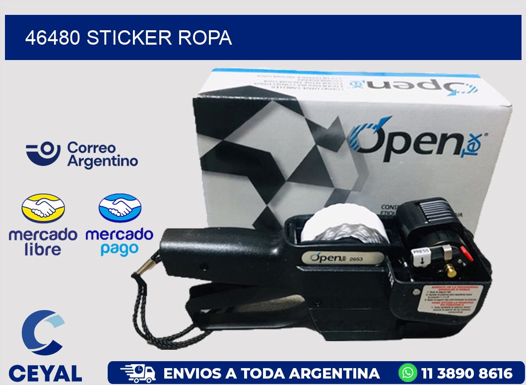 46480 STICKER ROPA