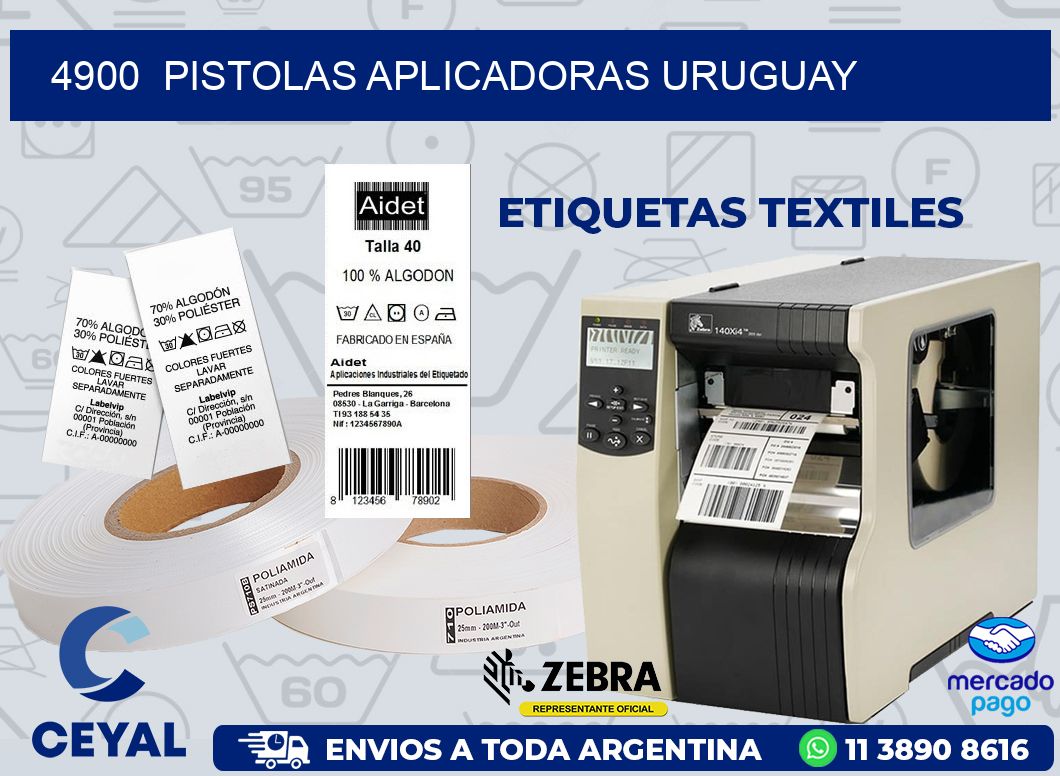 4900  PISTOLAS APLICADORAS URUGUAY