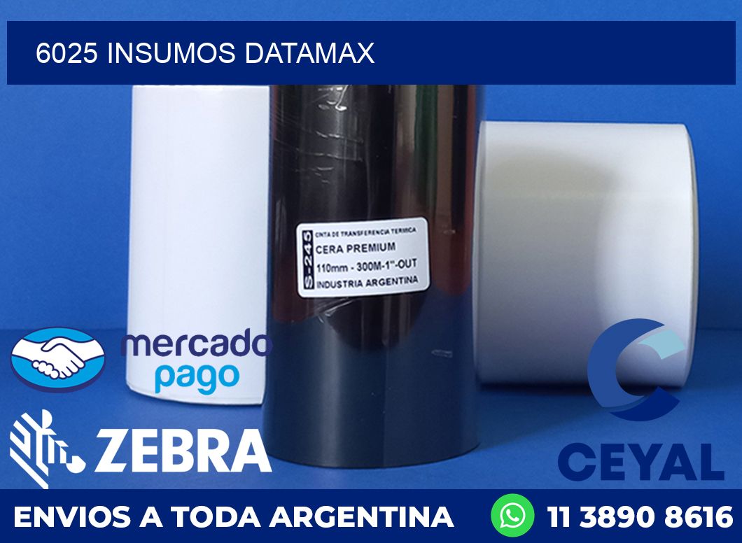 6025 INSUMOS DATAMAX