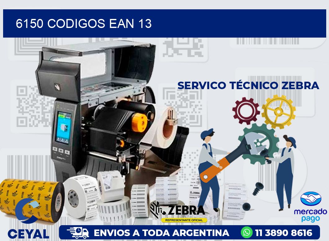6150 CODIGOS EAN 13