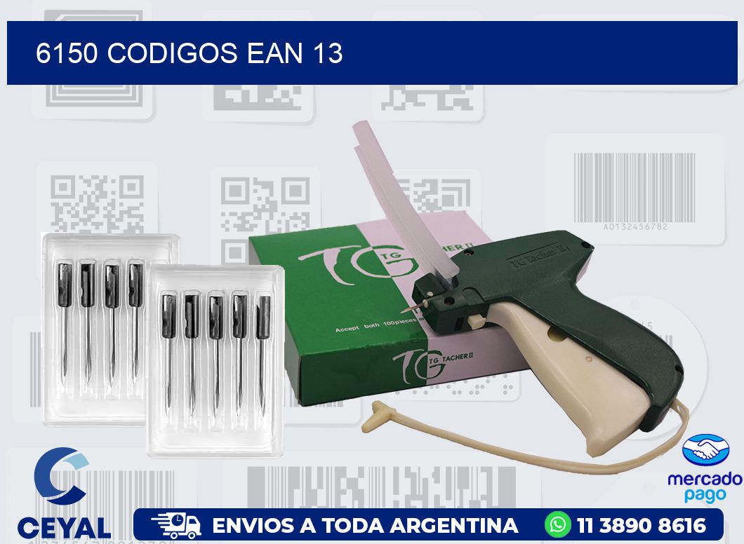 6150 CODIGOS EAN 13