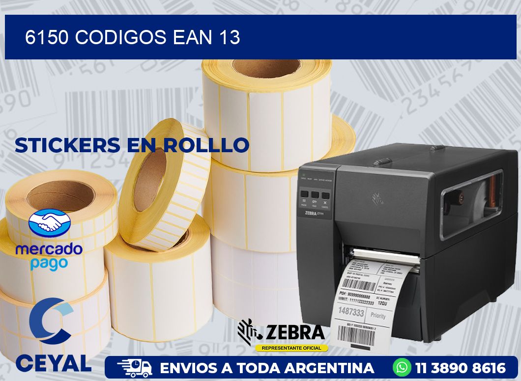 6150 CODIGOS EAN 13