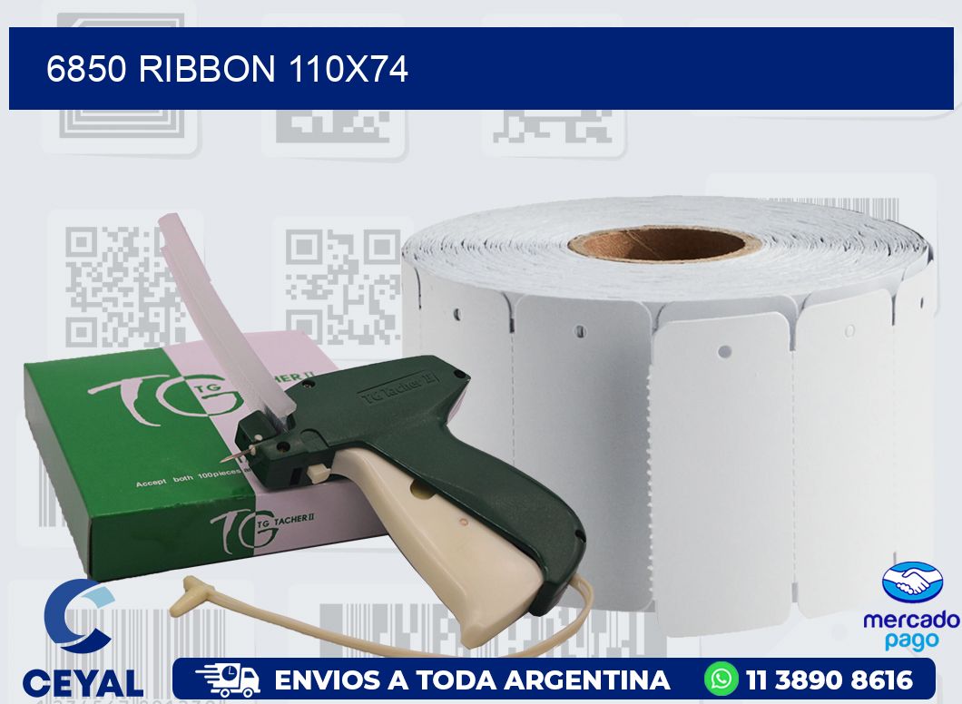 6850 RIBBON 110X74