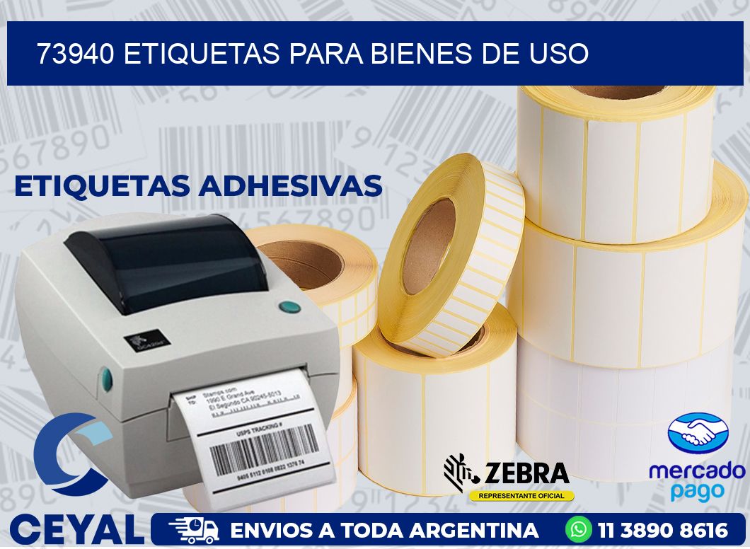 73940 ETIQUETAS PARA BIENES DE USO