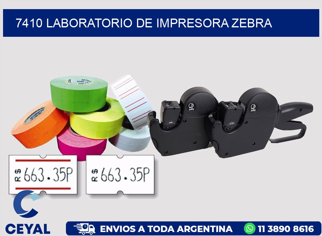 7410 LABORATORIO DE IMPRESORA ZEBRA