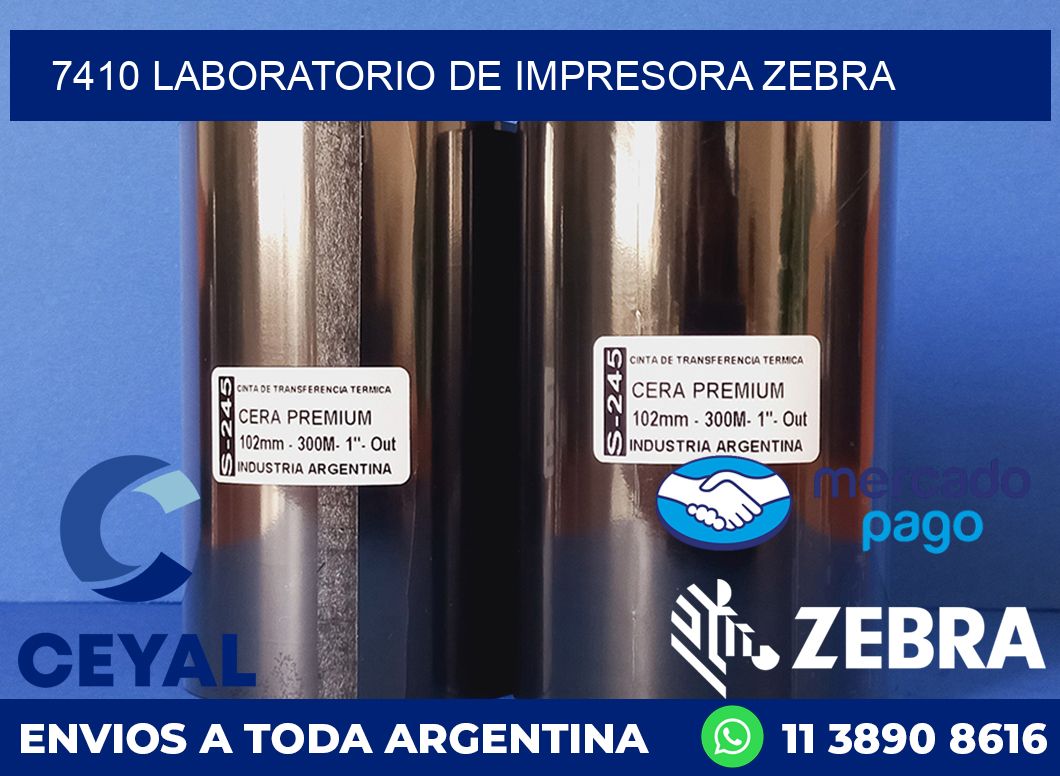 7410 LABORATORIO DE IMPRESORA ZEBRA