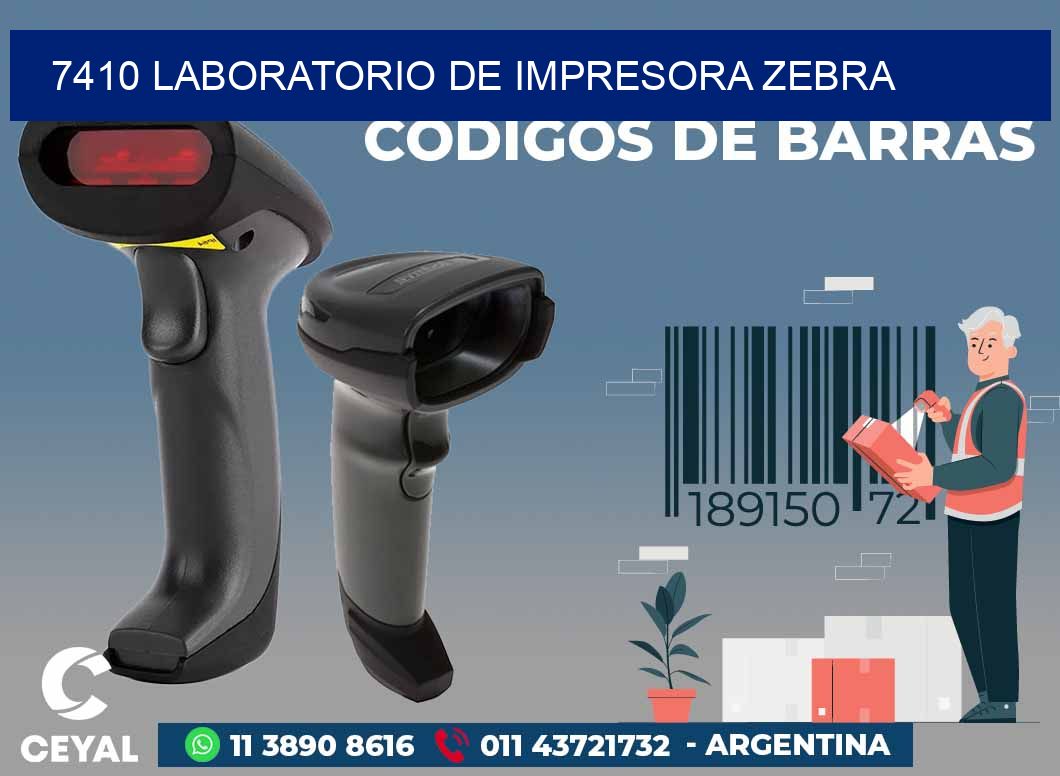 7410 LABORATORIO DE IMPRESORA ZEBRA