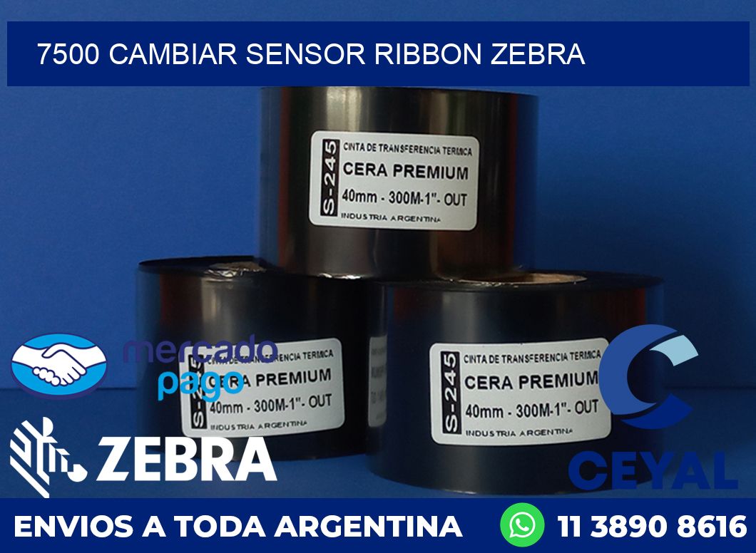 7500 CAMBIAR SENSOR RIBBON ZEBRA