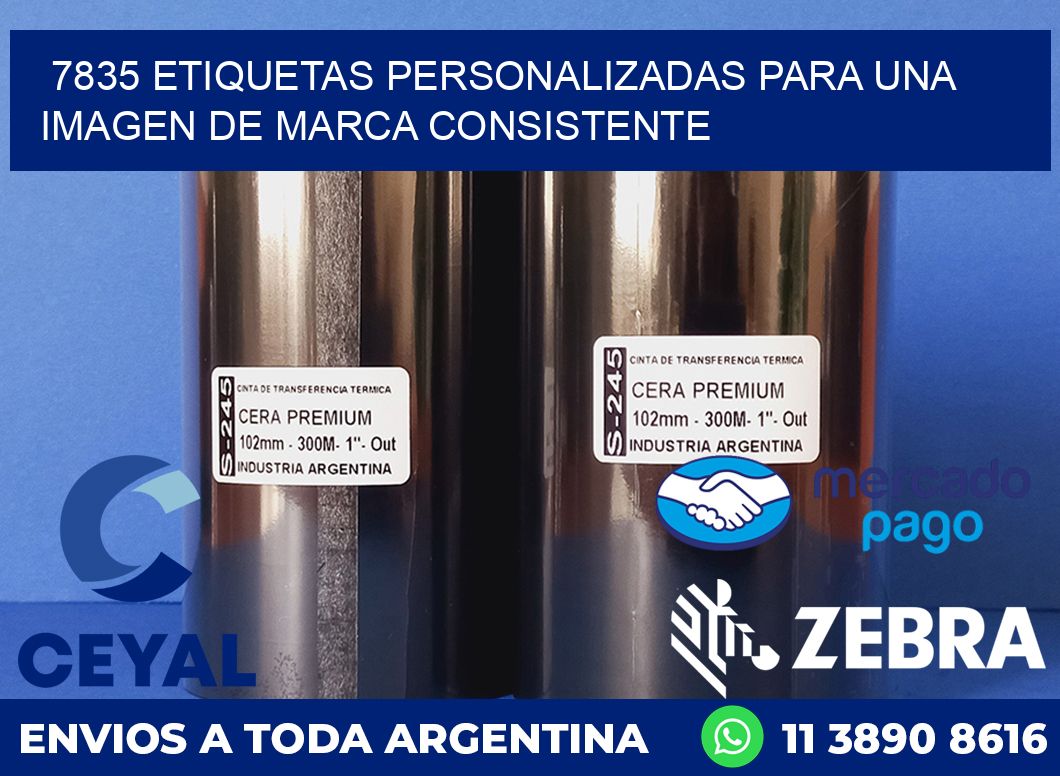 7835 ETIQUETAS PERSONALIZADAS PARA UNA IMAGEN DE MARCA CONSISTENTE
