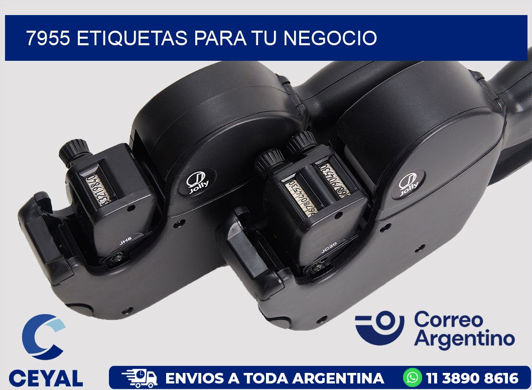 7955 ETIQUETAS PARA TU NEGOCIO