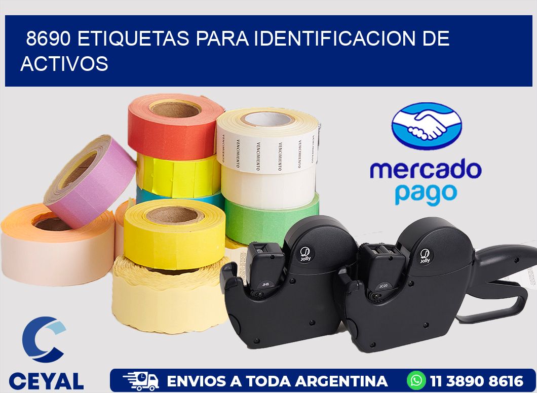 8690 ETIQUETAS PARA IDENTIFICACION DE ACTIVOS