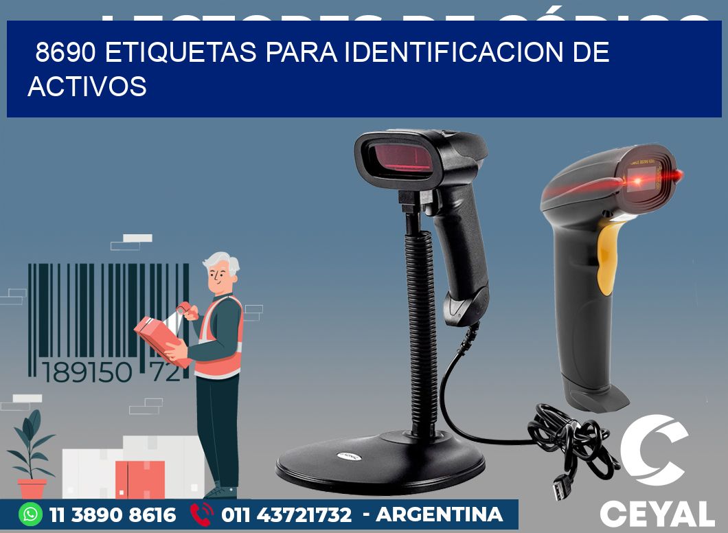 8690 ETIQUETAS PARA IDENTIFICACION DE ACTIVOS