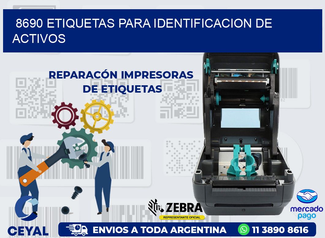 8690 ETIQUETAS PARA IDENTIFICACION DE ACTIVOS