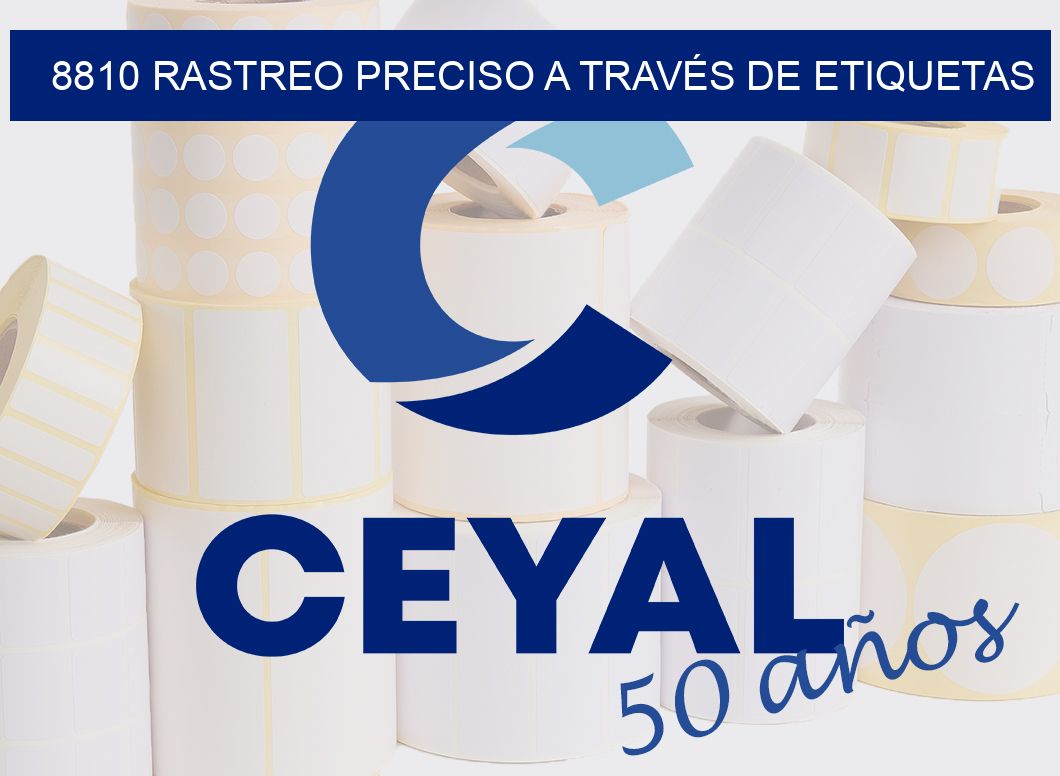 8810 RASTREO PRECISO A TRAVÉS DE ETIQUETAS