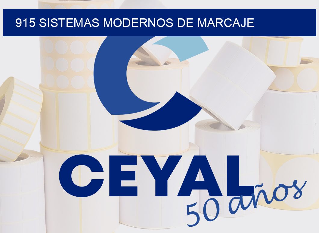 915 SISTEMAS MODERNOS DE MARCAJE
