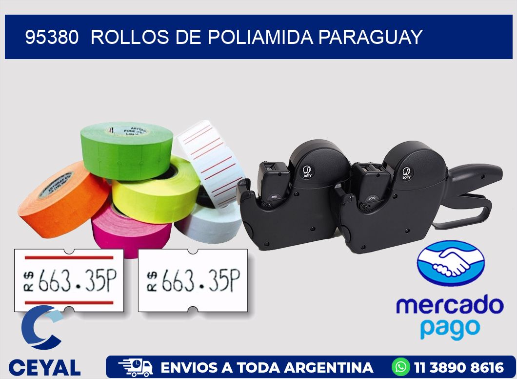 95380  ROLLOS DE POLIAMIDA PARAGUAY