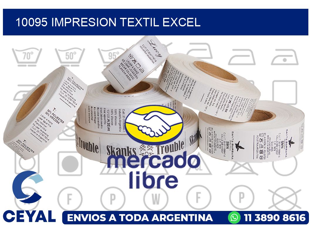 10095 IMPRESION TEXTIL EXCEL
