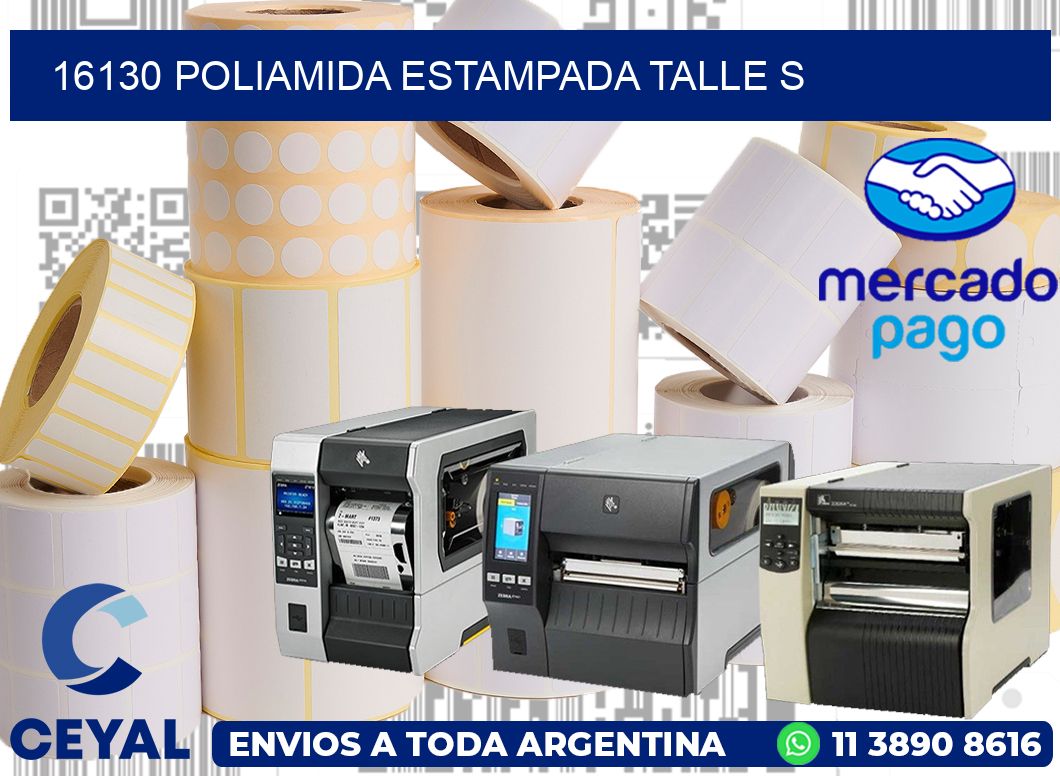 16130 POLIAMIDA ESTAMPADA TALLE S