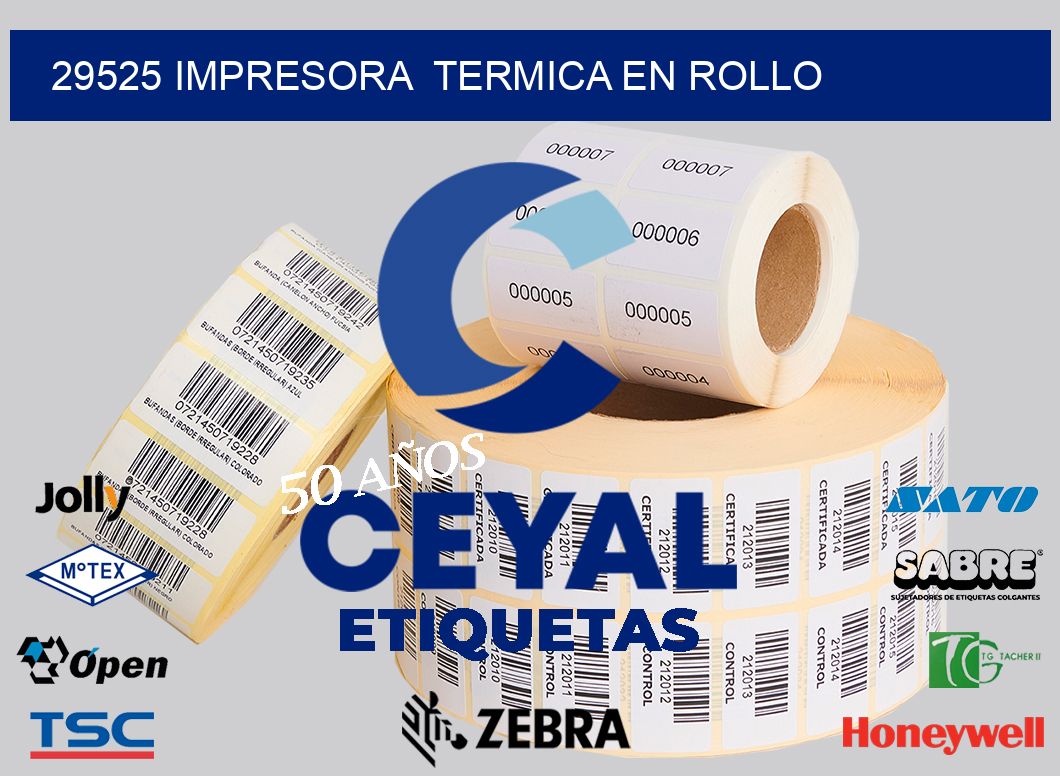 29525 impresora  termica en rollo