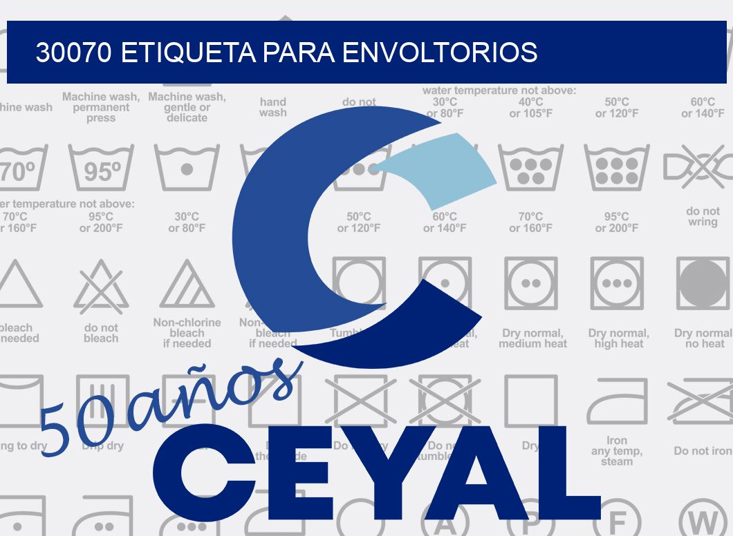 30070 ETIQUETA PARA ENVOLTORIOS